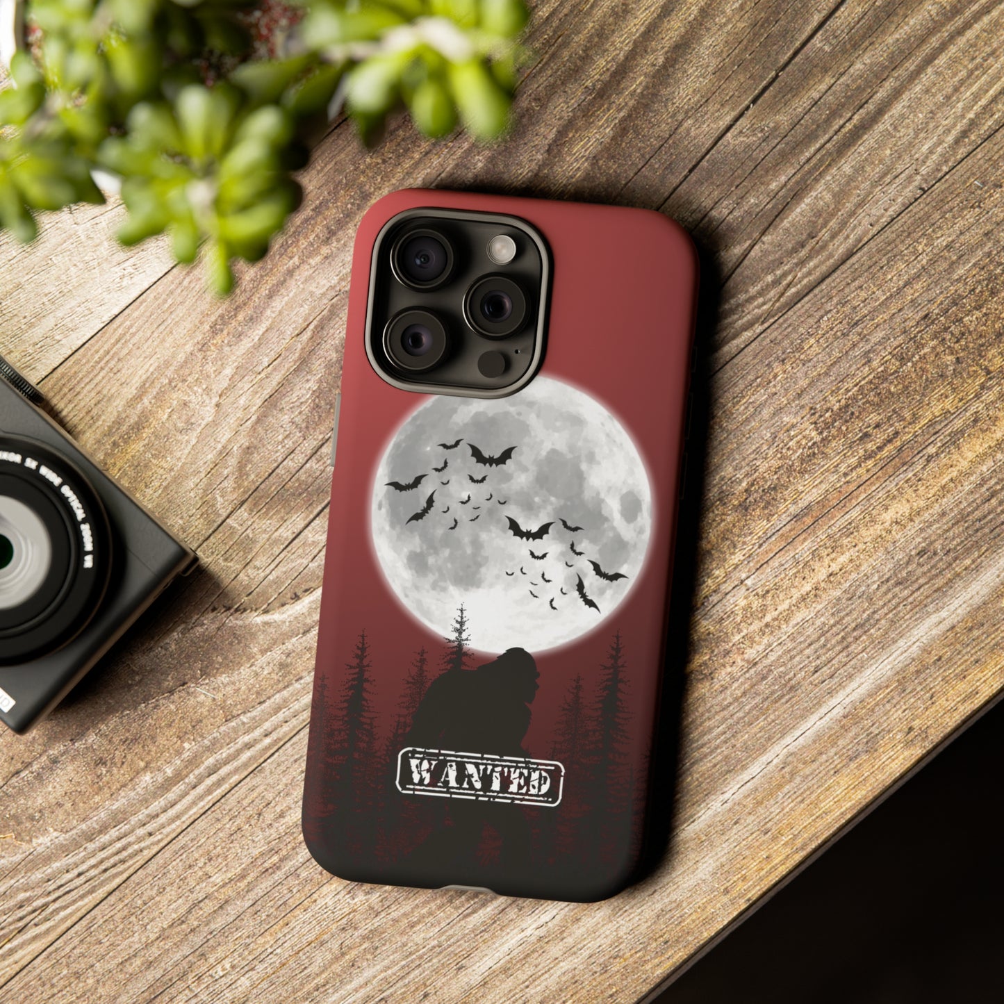 Moonlit Sasquatch 2 - Cell Phone Case