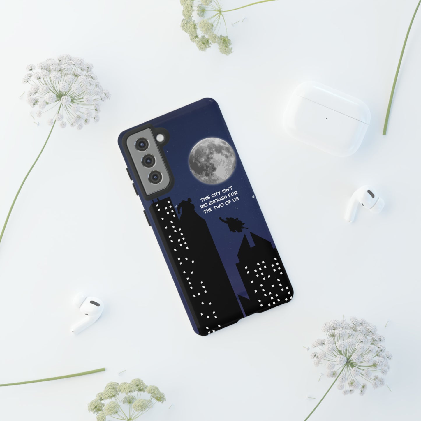 Moonlit Showdown - Cell Phone Case