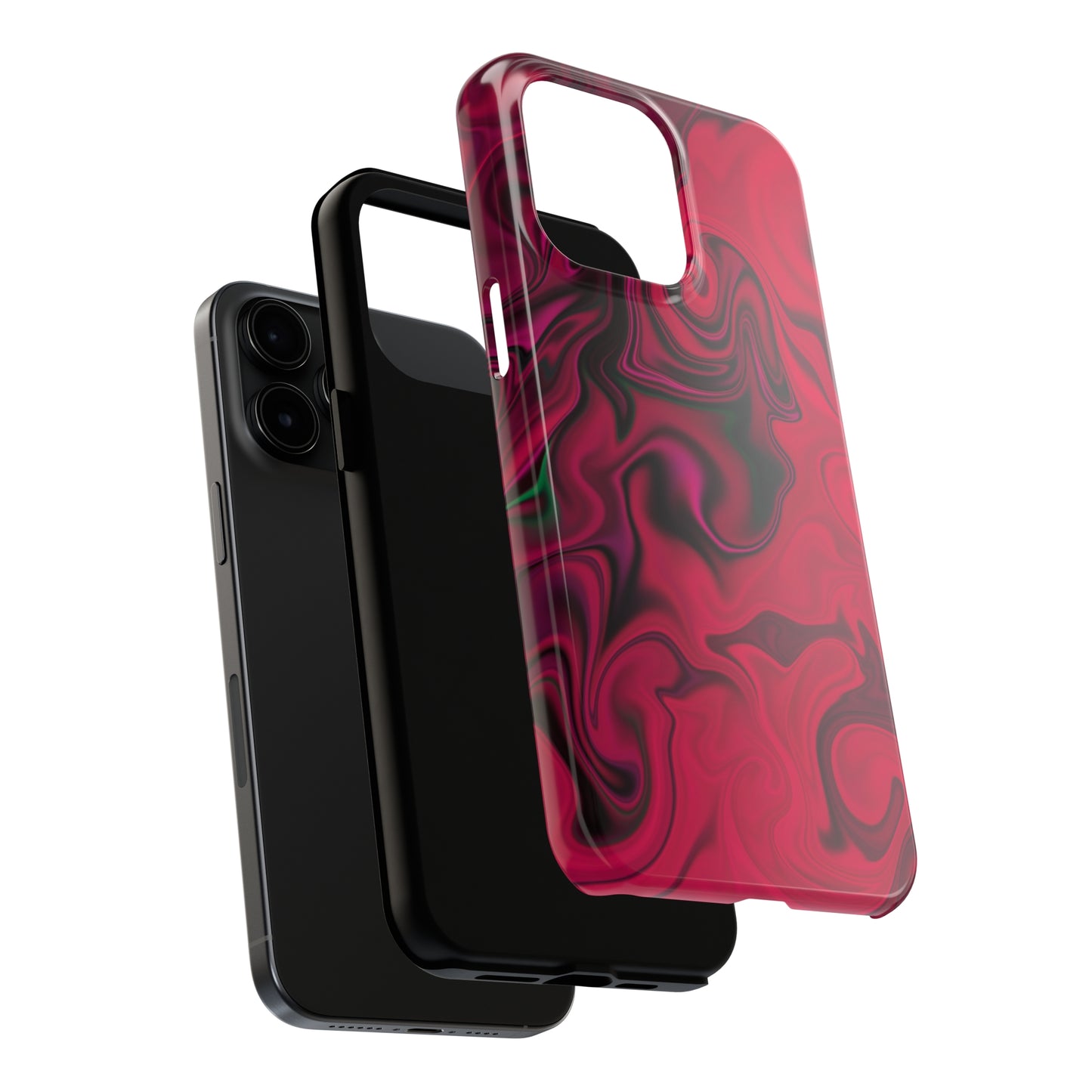 Vivid Whirls - iPhone Case