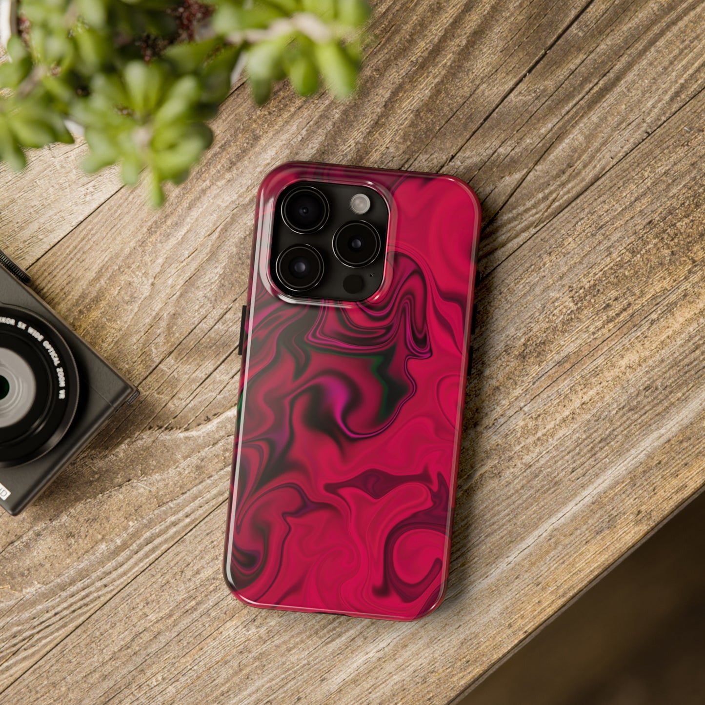 Vivid Whirls - iPhone Case