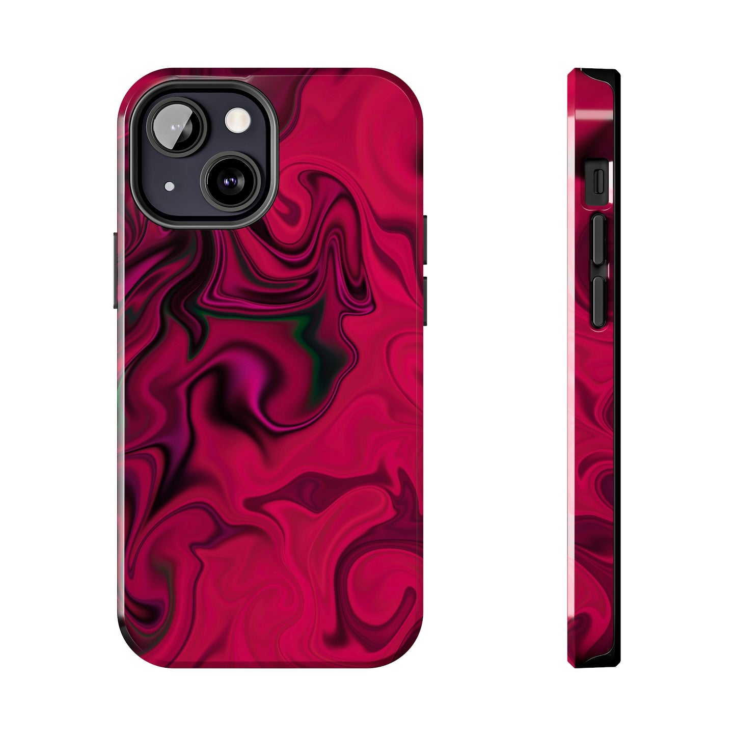 Vivid Whirls - iPhone Case