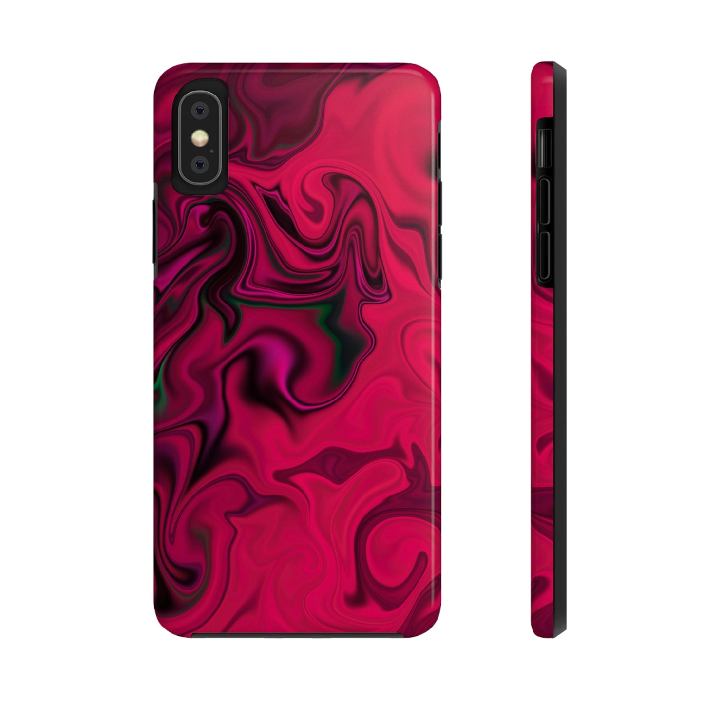 Vivid Whirls - iPhone Case
