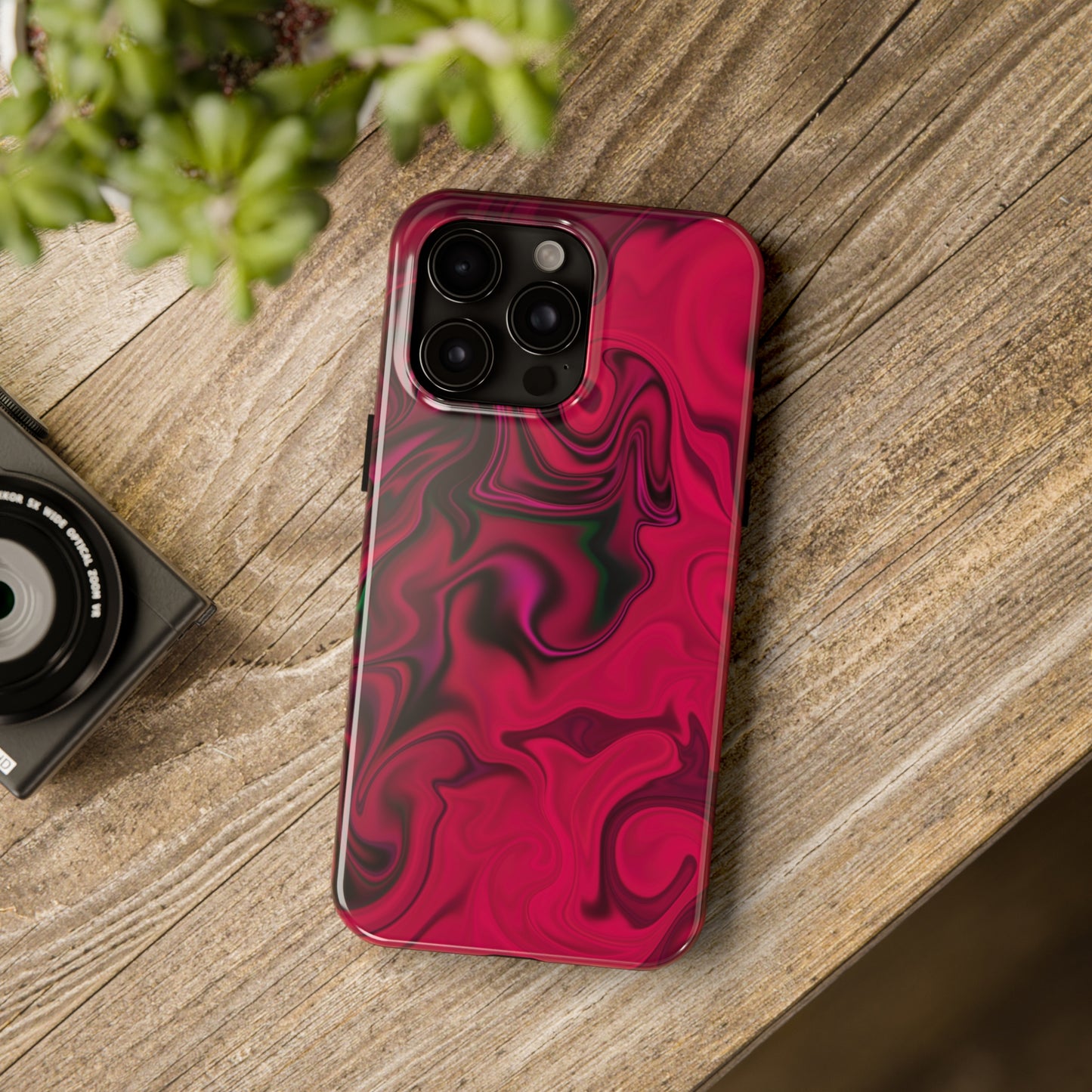 Vivid Whirls - iPhone Case