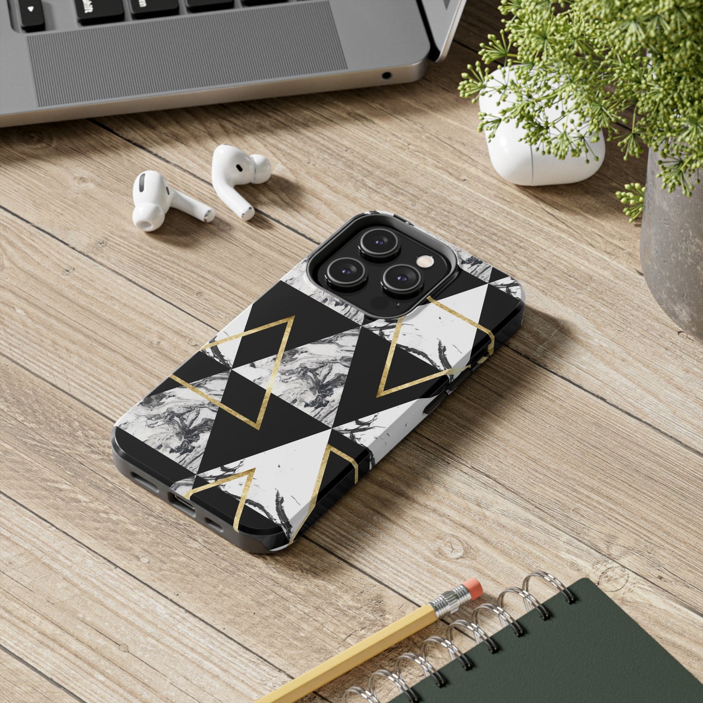 Geometric Elegance - iPhone Case