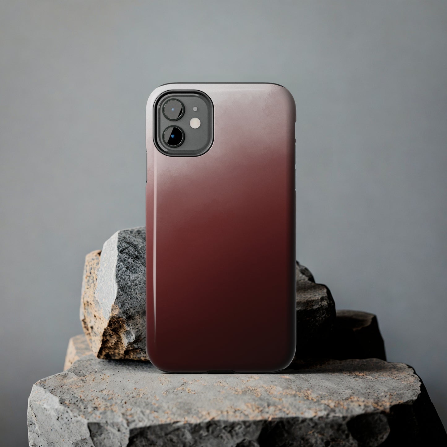 Crimson Fade - iPhone Case