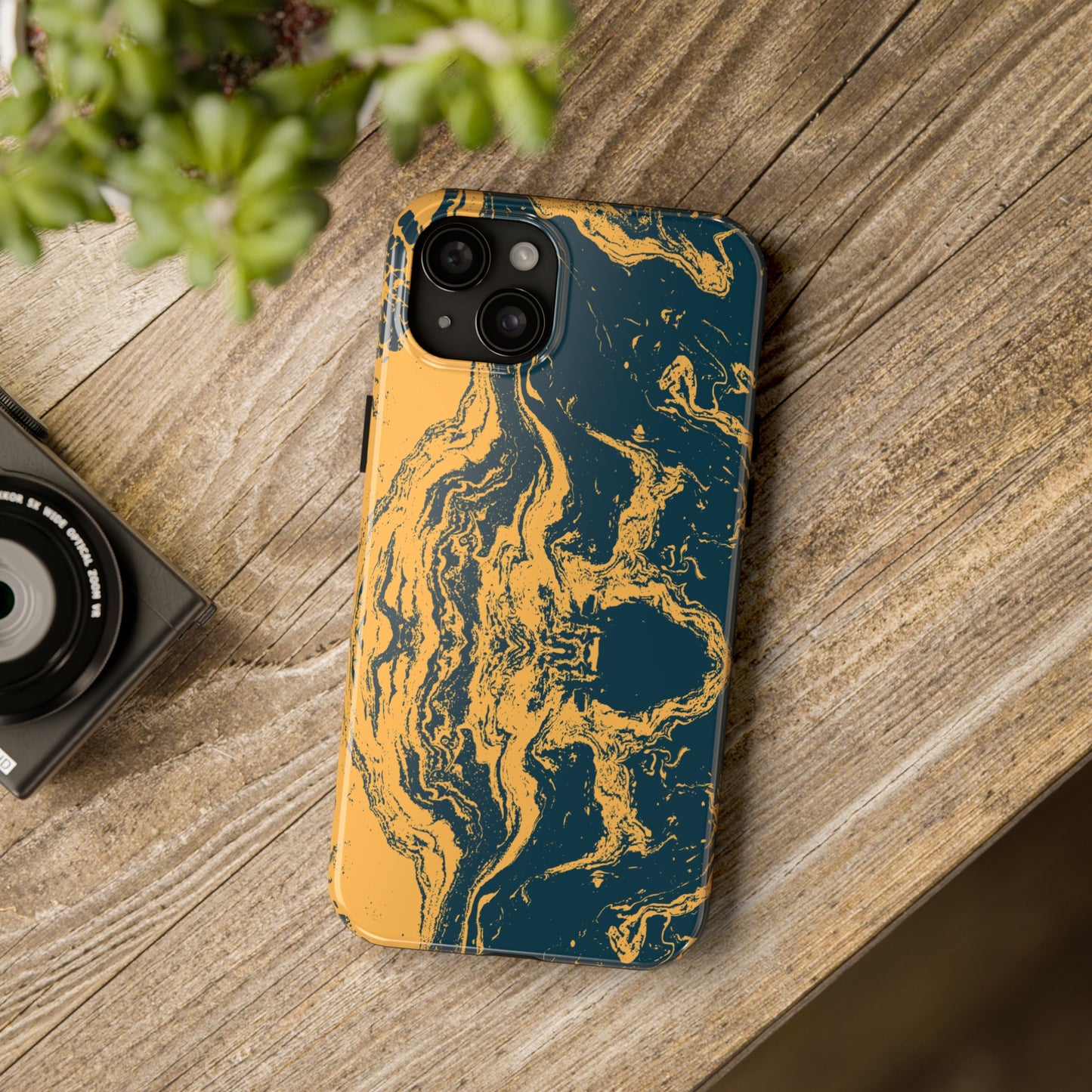 Oceanic Whirls - iPhone Case