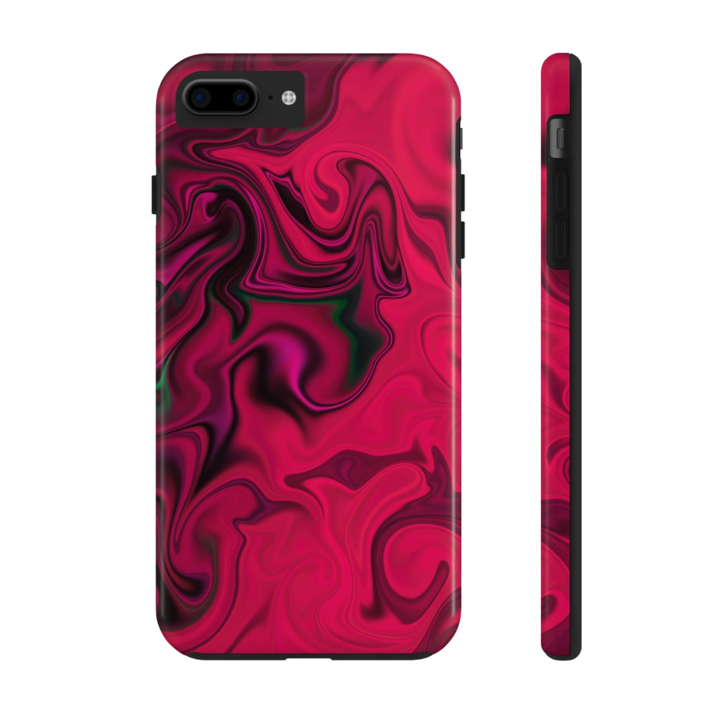 Vivid Whirls - iPhone Case