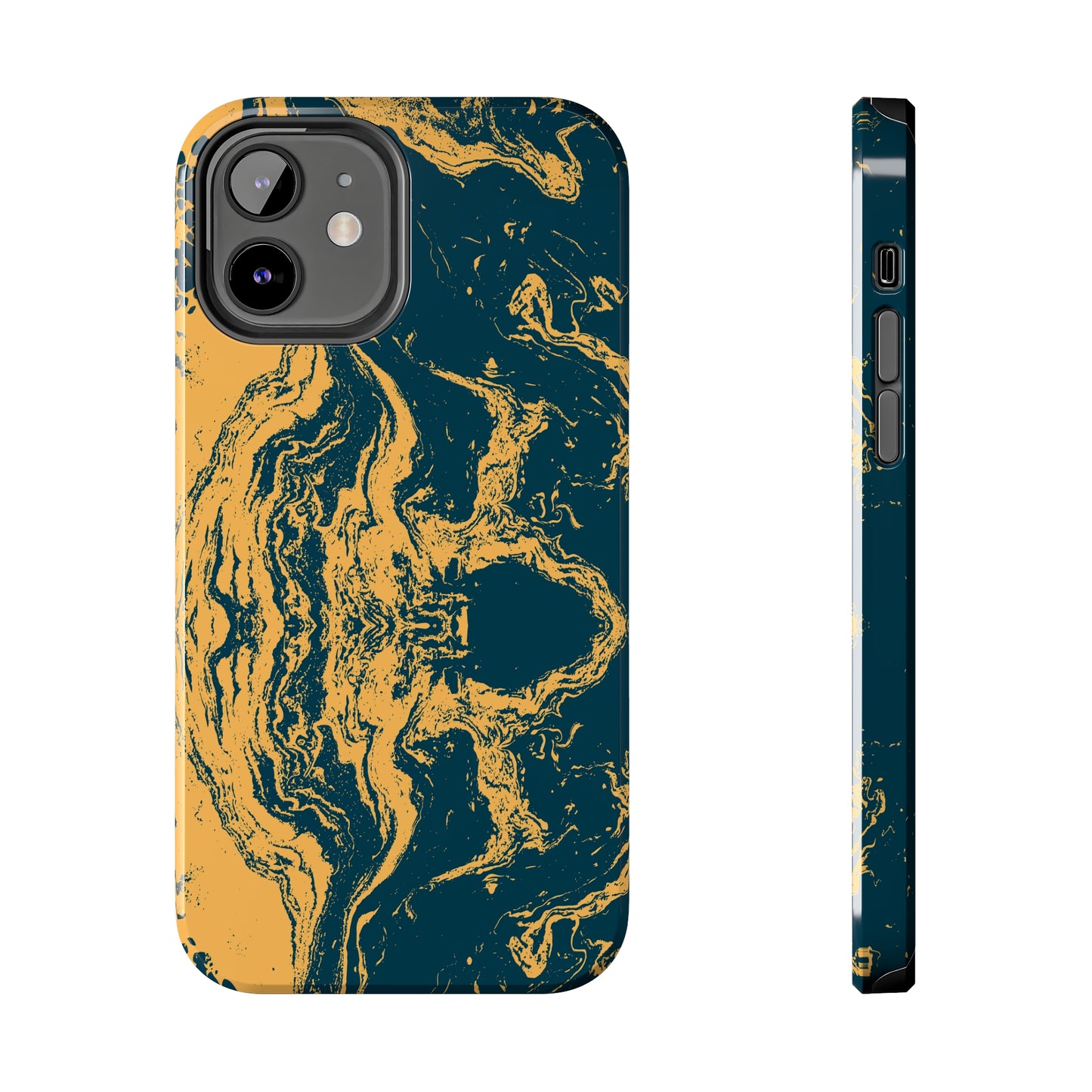 Oceanic Whirls - iPhone Case