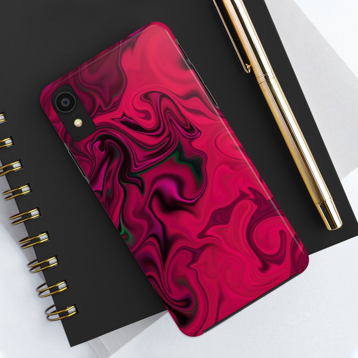 Vivid Whirls - iPhone Case