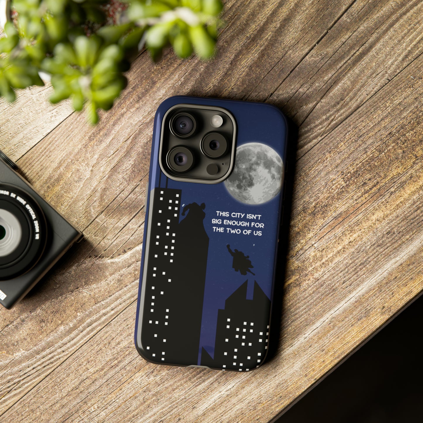 Moonlit Showdown - Cell Phone Case
