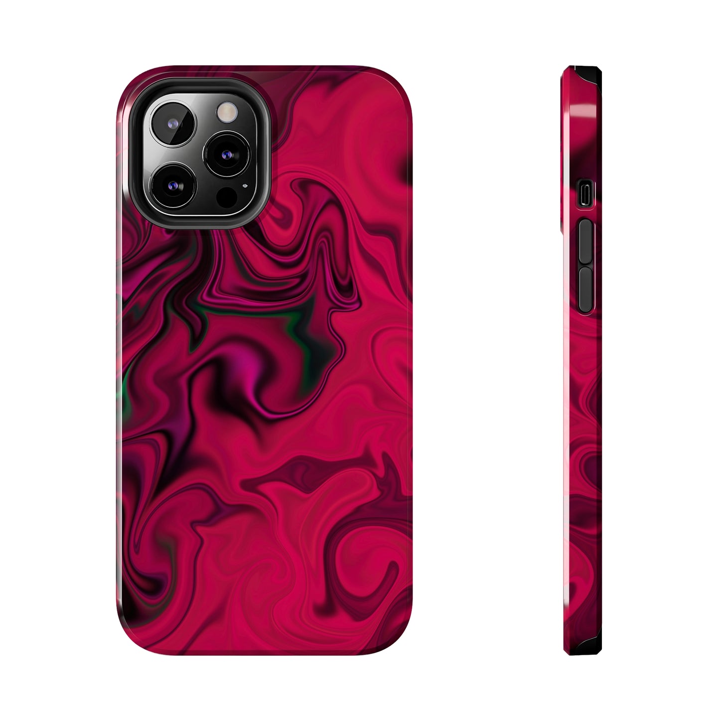 Vivid Whirls - iPhone Case