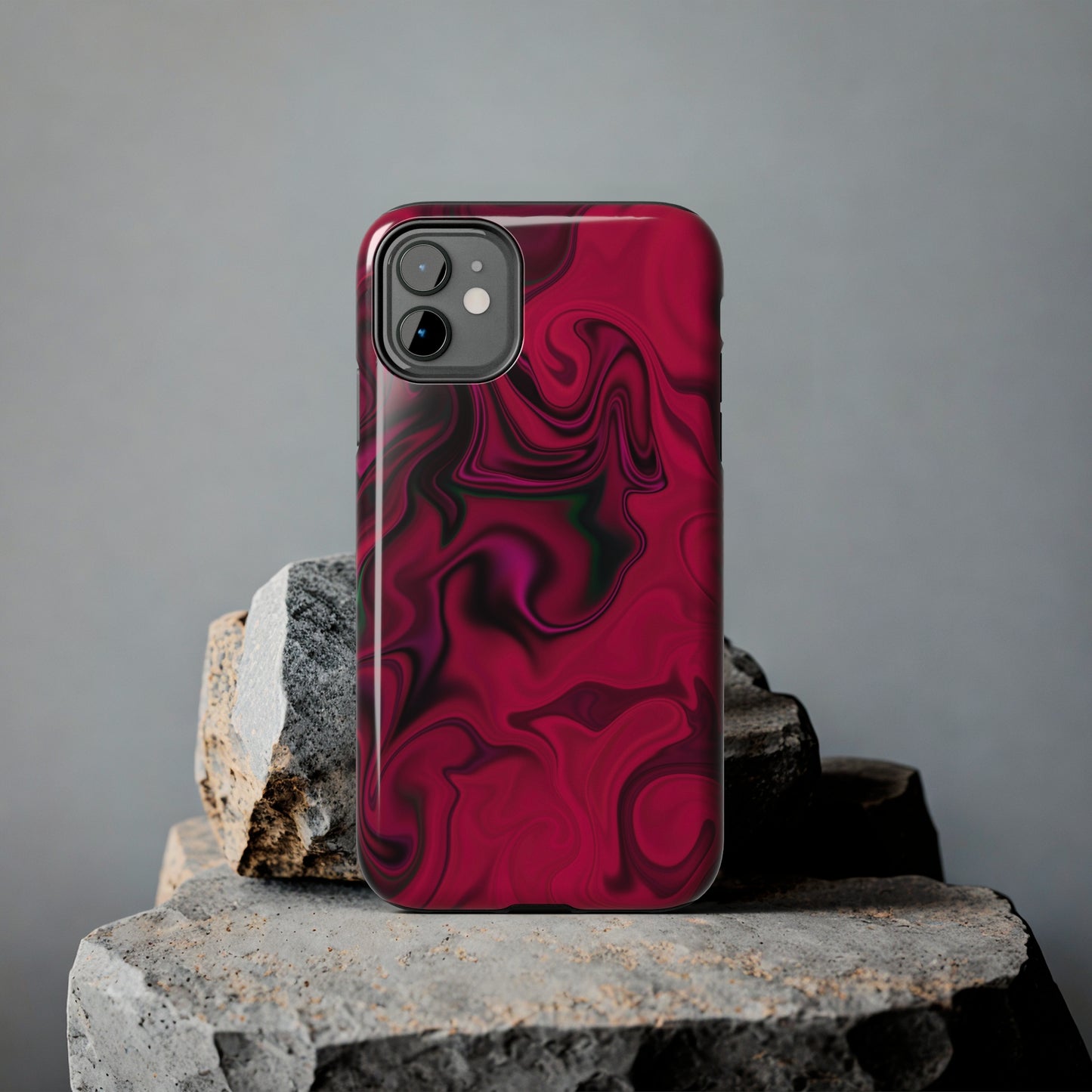 Vivid Whirls - iPhone Case