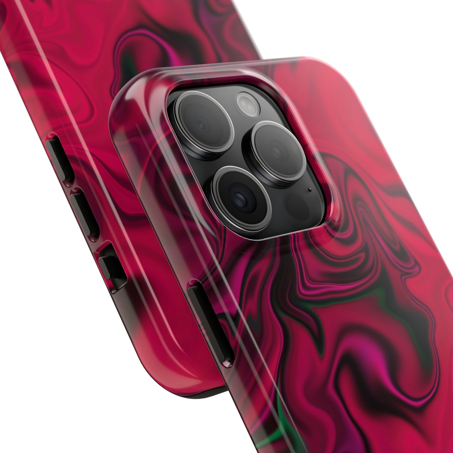 Vivid Whirls - iPhone Case