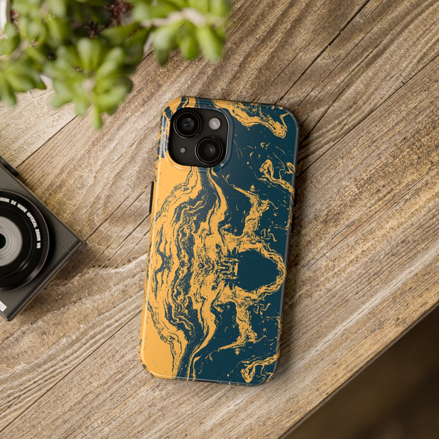 Oceanic Whirls - iPhone Case