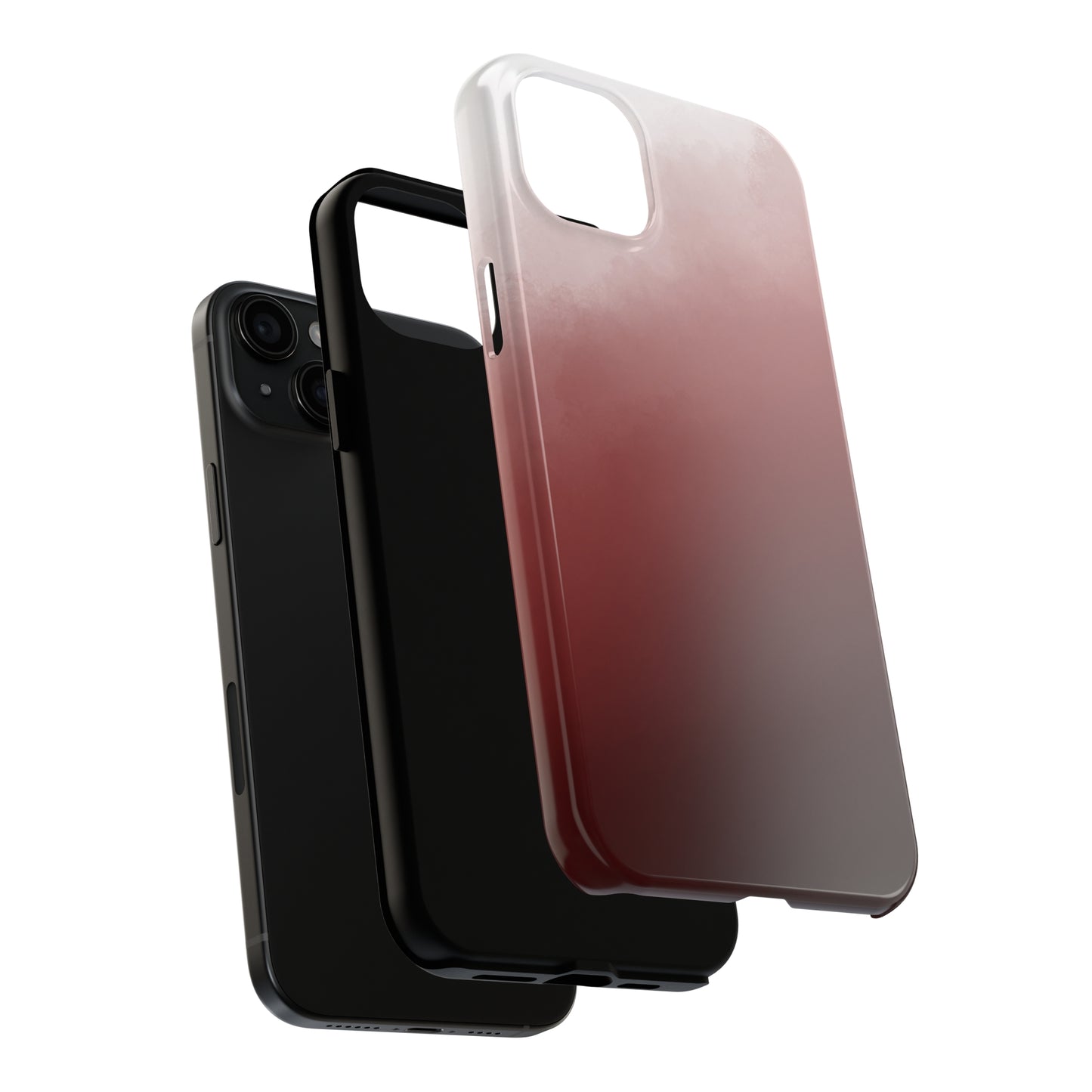 Crimson Fade - iPhone Case