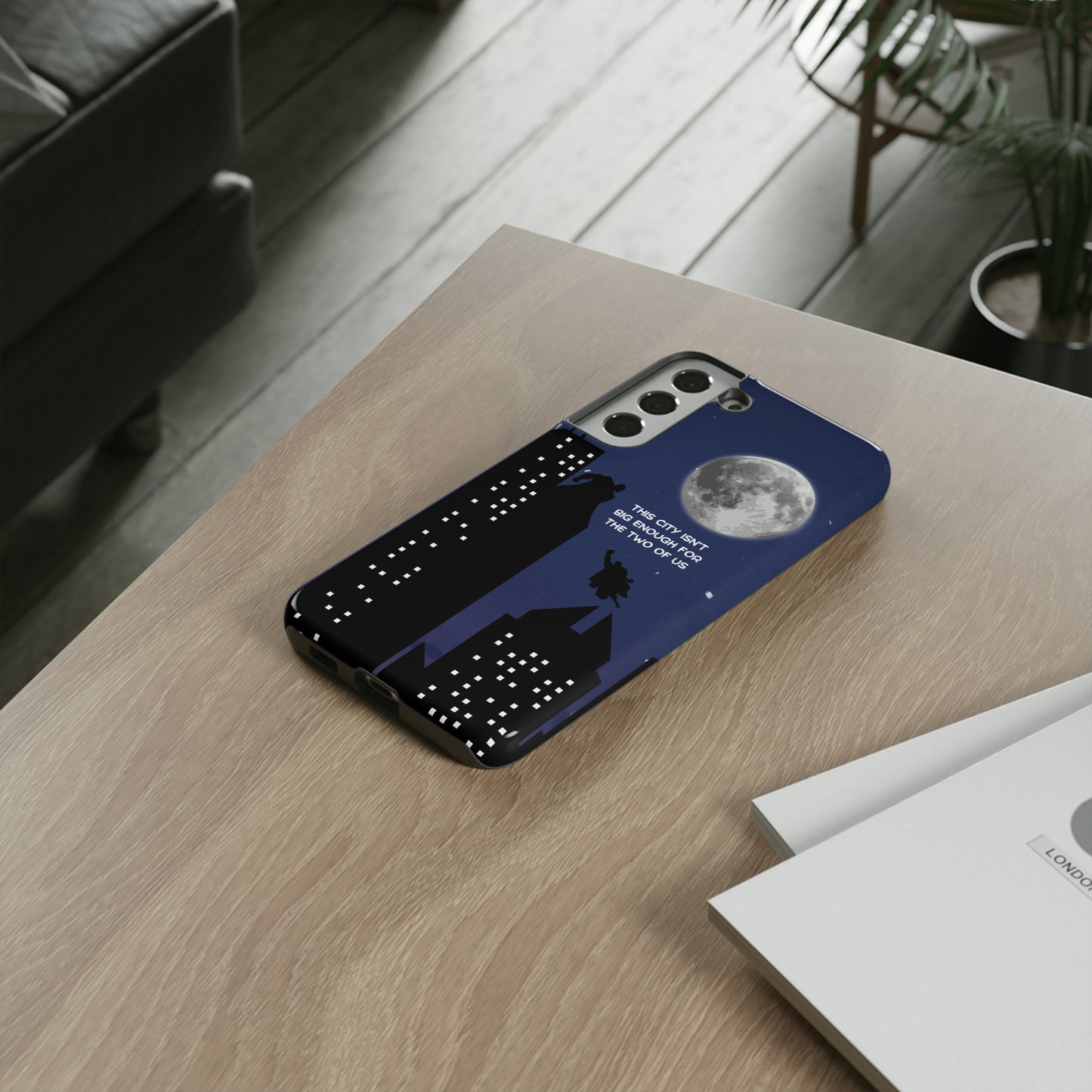 Moonlit Showdown - Cell Phone Case