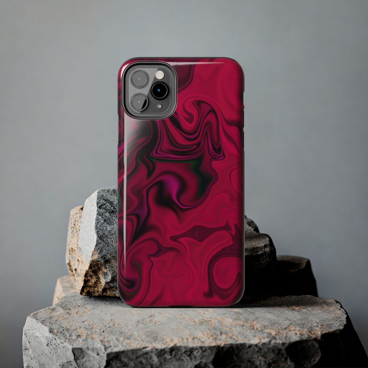 Vivid Whirls - iPhone Case