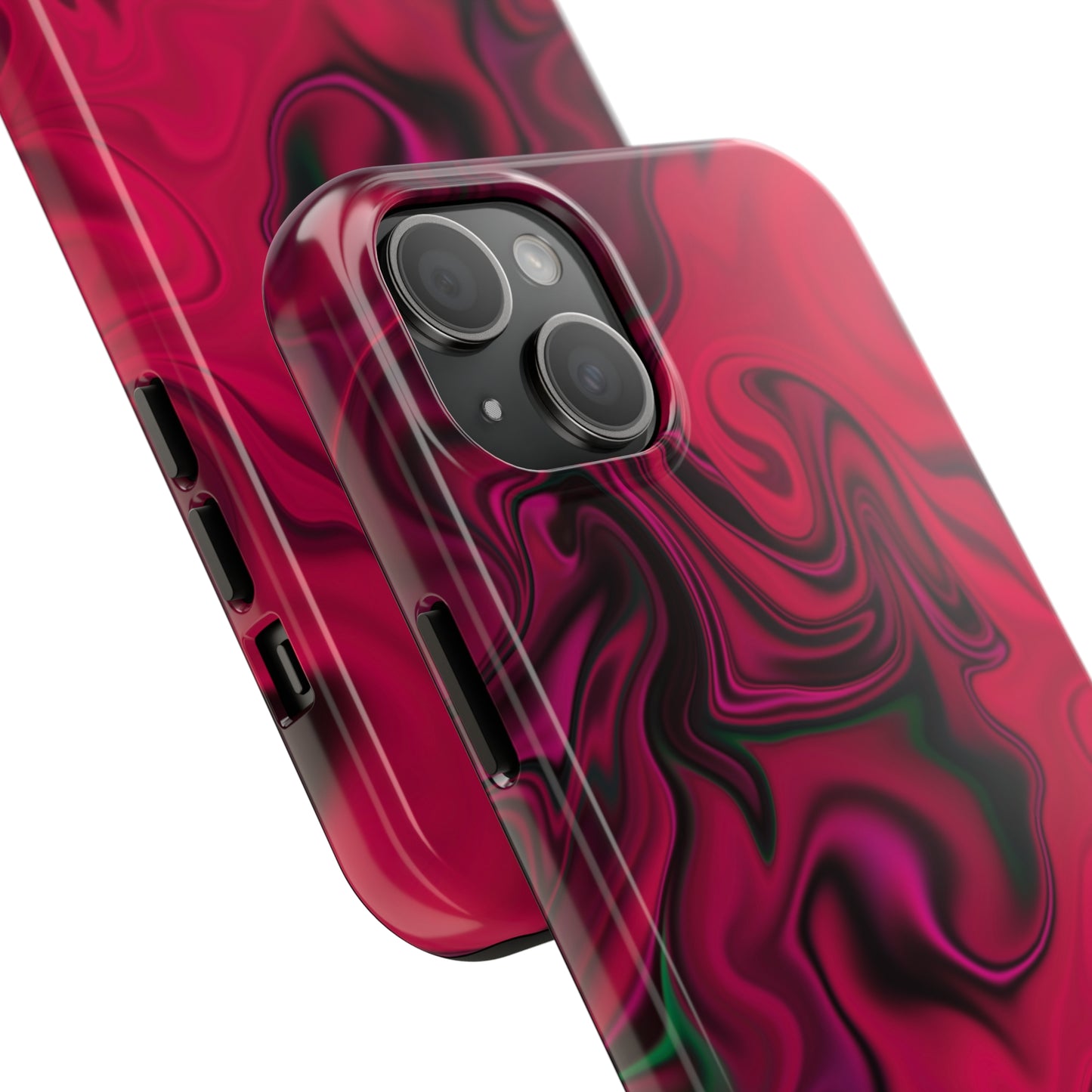 Vivid Whirls - iPhone Case