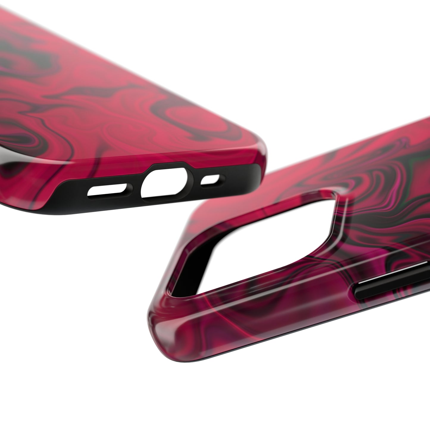 Vivid Whirls - iPhone Case