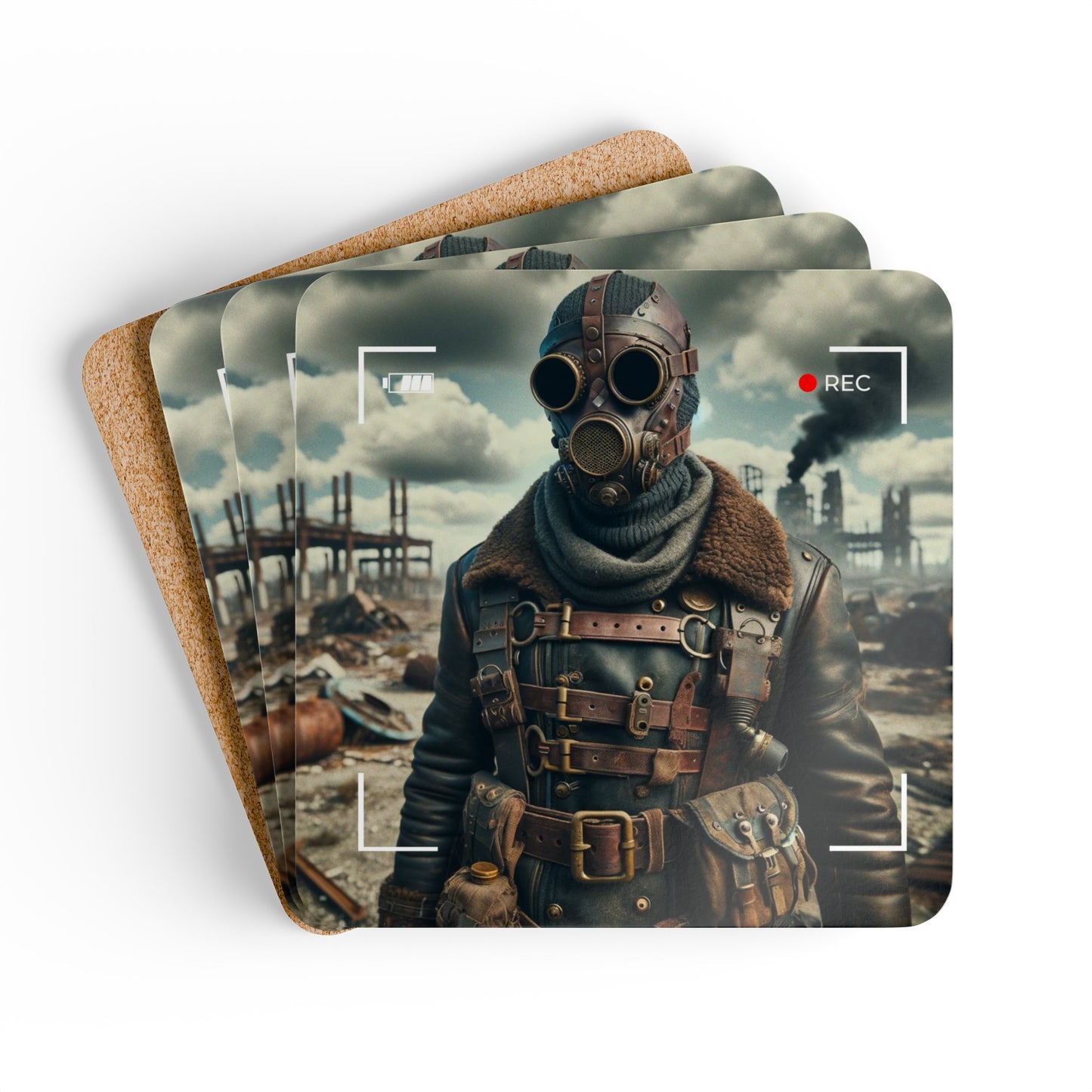 Survivor's Respite - Corkwood Coaster Set