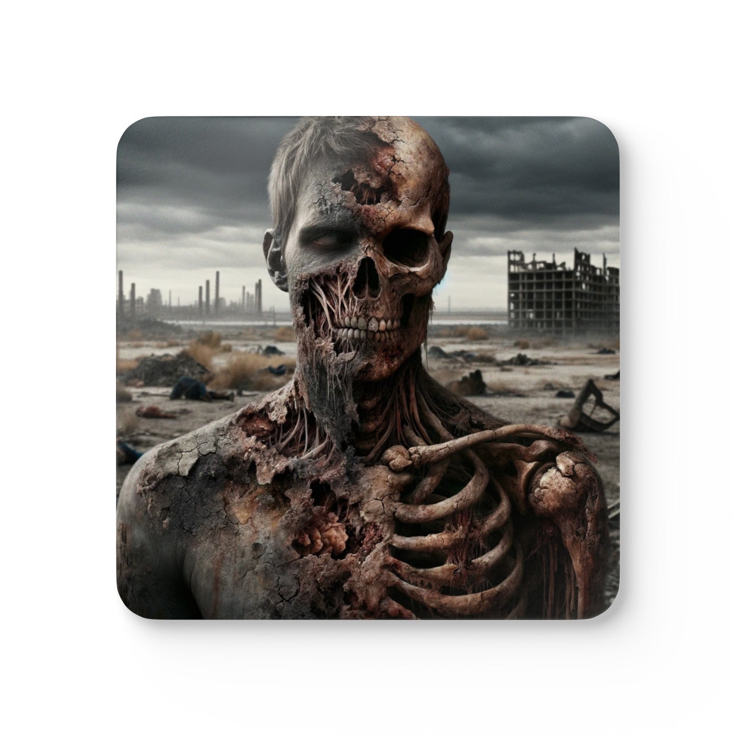 Desolate Vigil - Corkwood Coaster Set