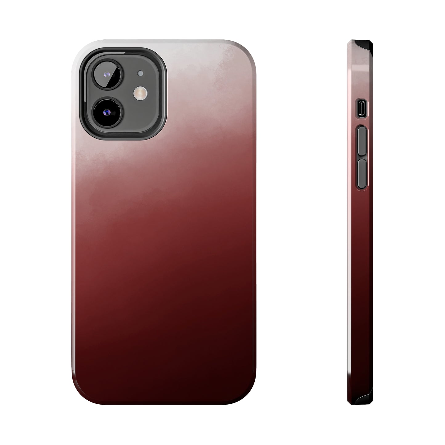 Crimson Fade - iPhone Case