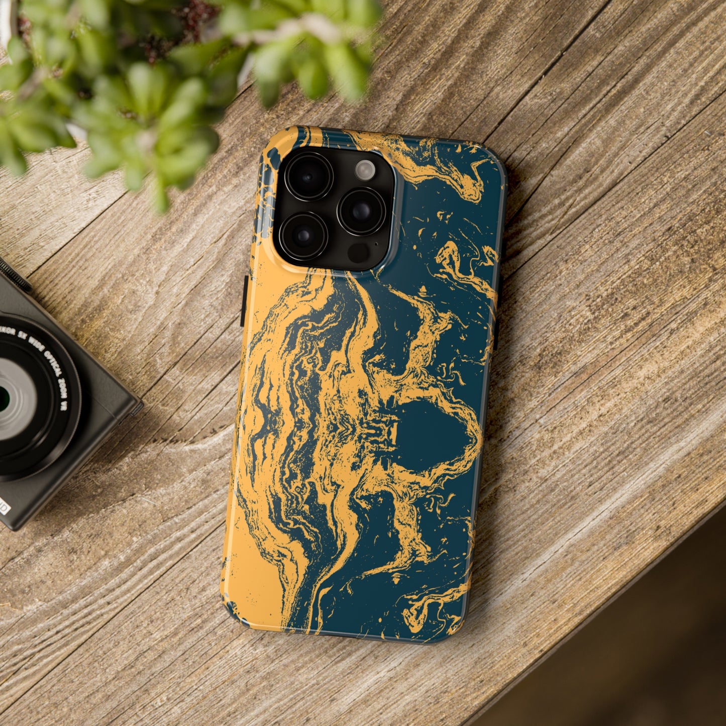 Oceanic Whirls - iPhone Case