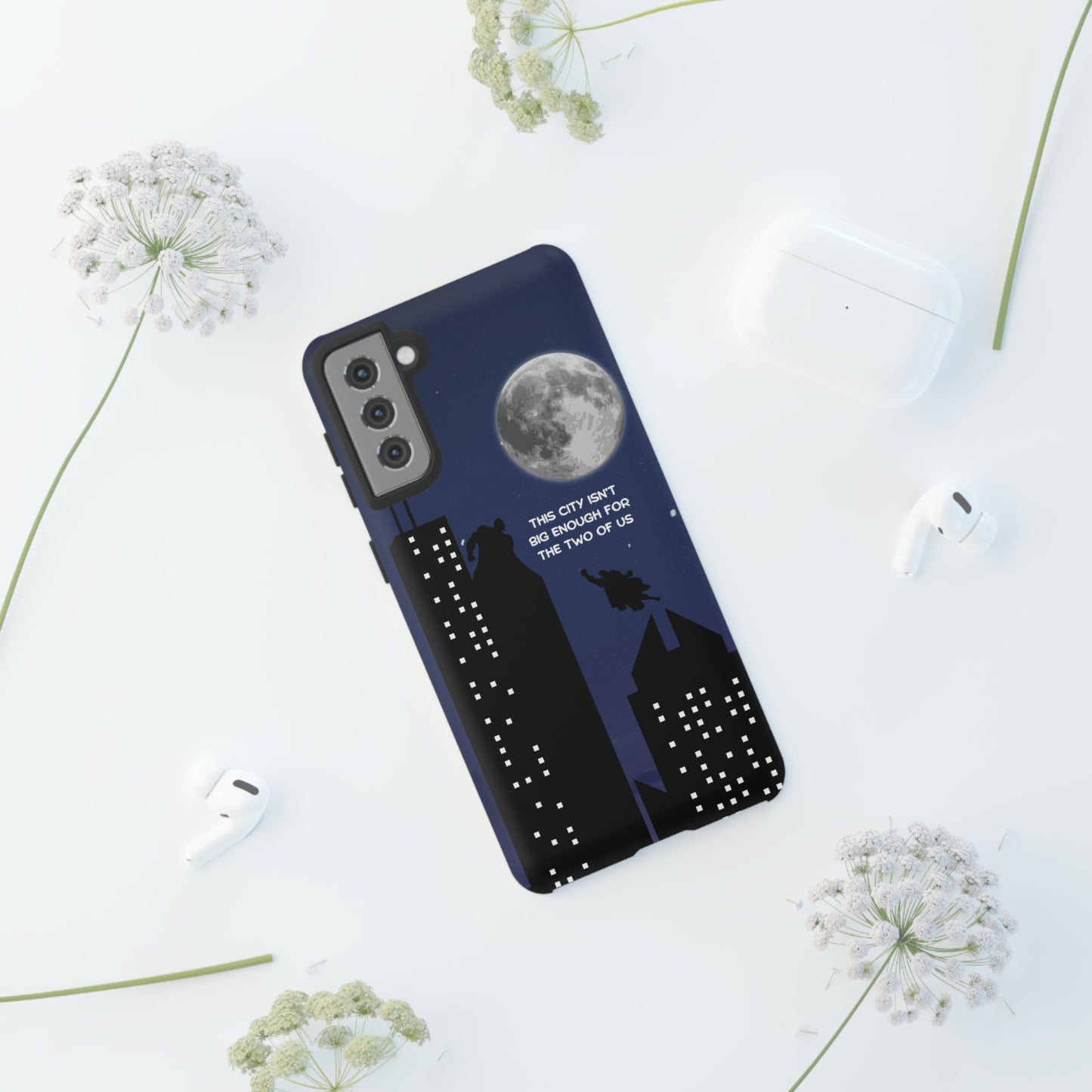 Moonlit Showdown - Cell Phone Case