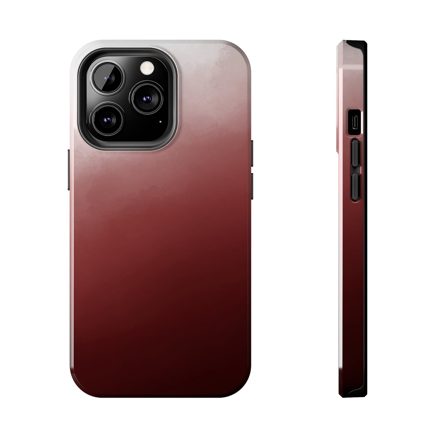 Crimson Fade - iPhone Case