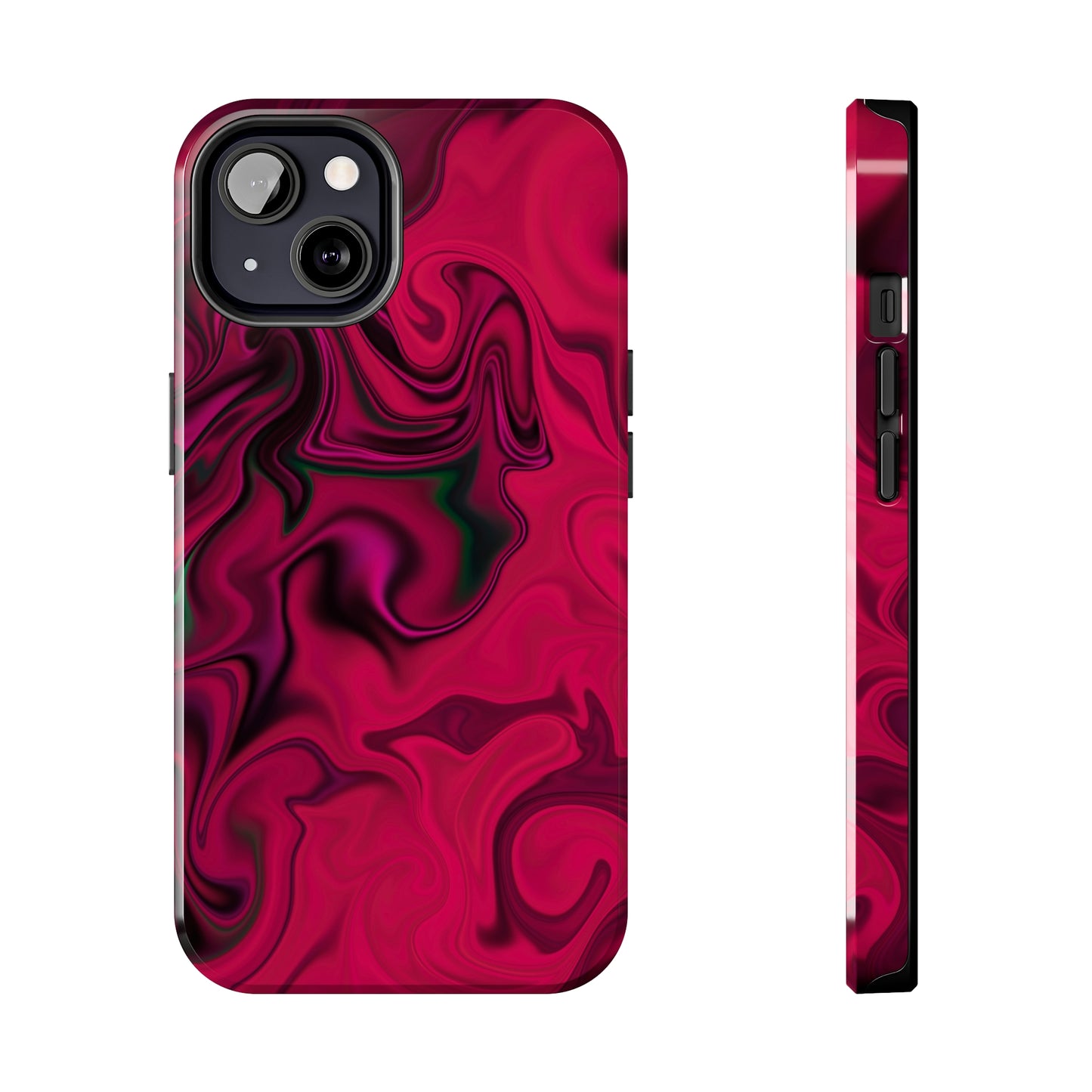 Vivid Whirls - iPhone Case
