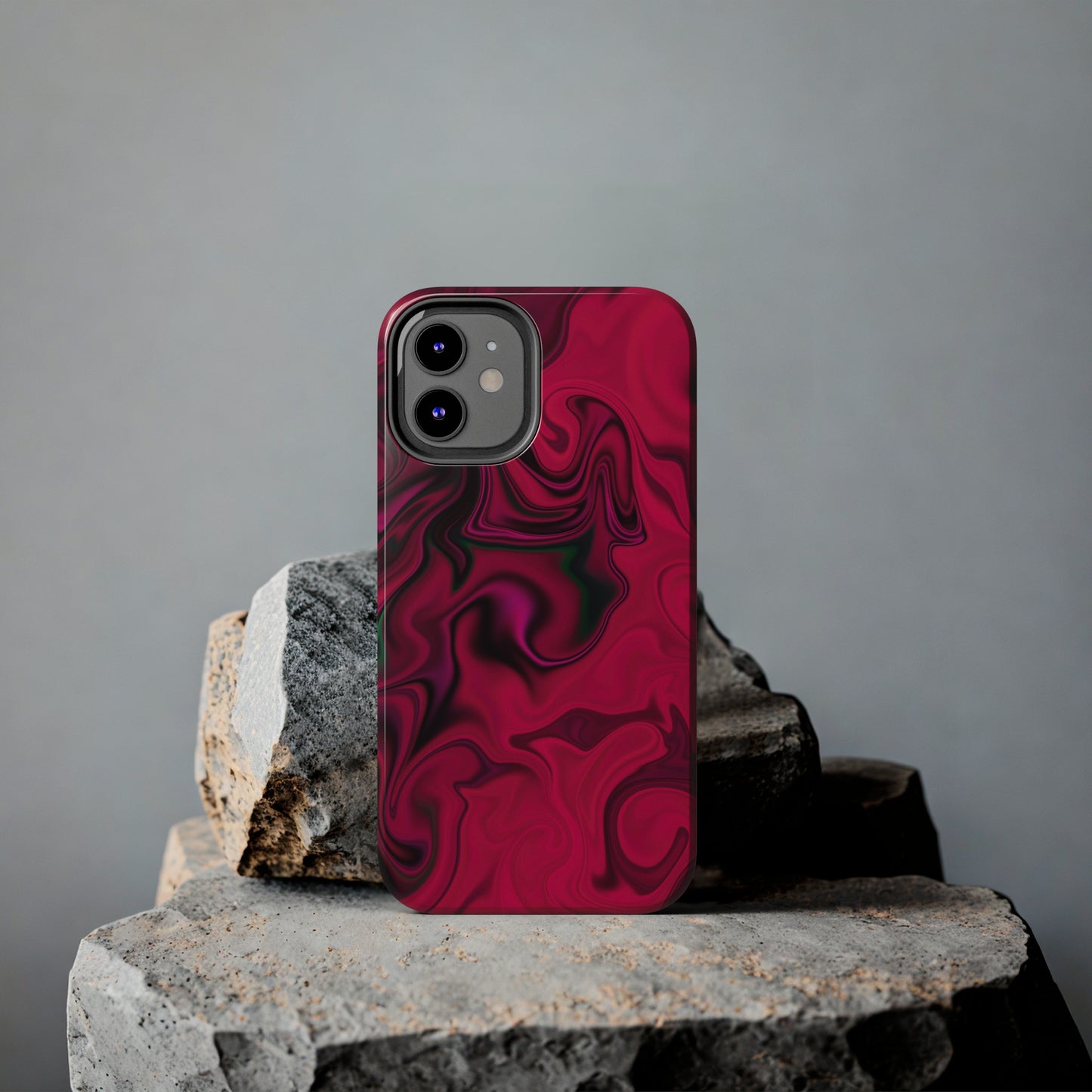 Vivid Whirls - iPhone Case