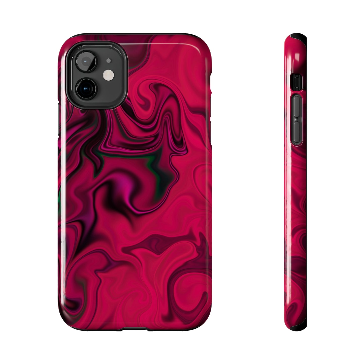 Vivid Whirls - iPhone Case