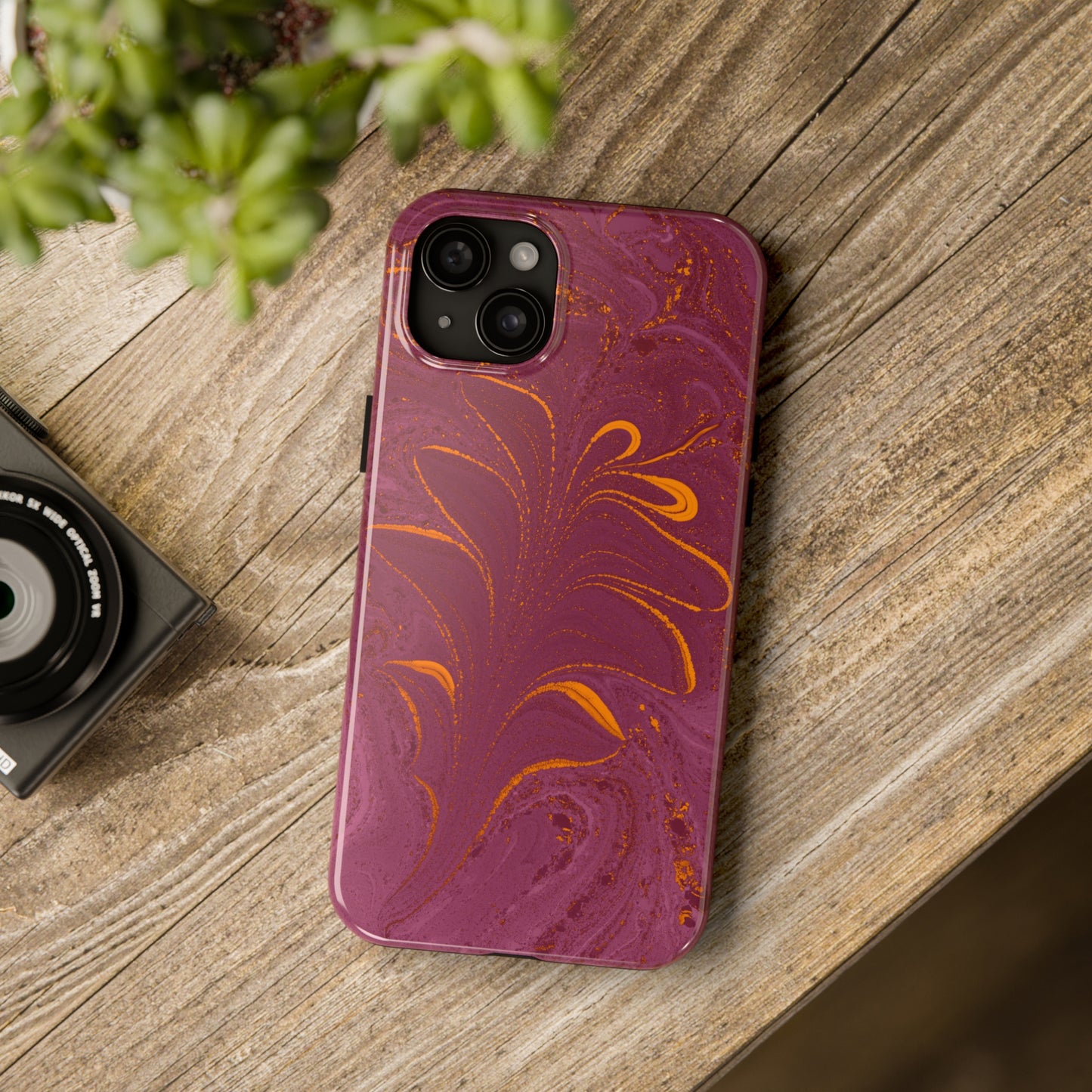 Regal Marbling - iPhone Case