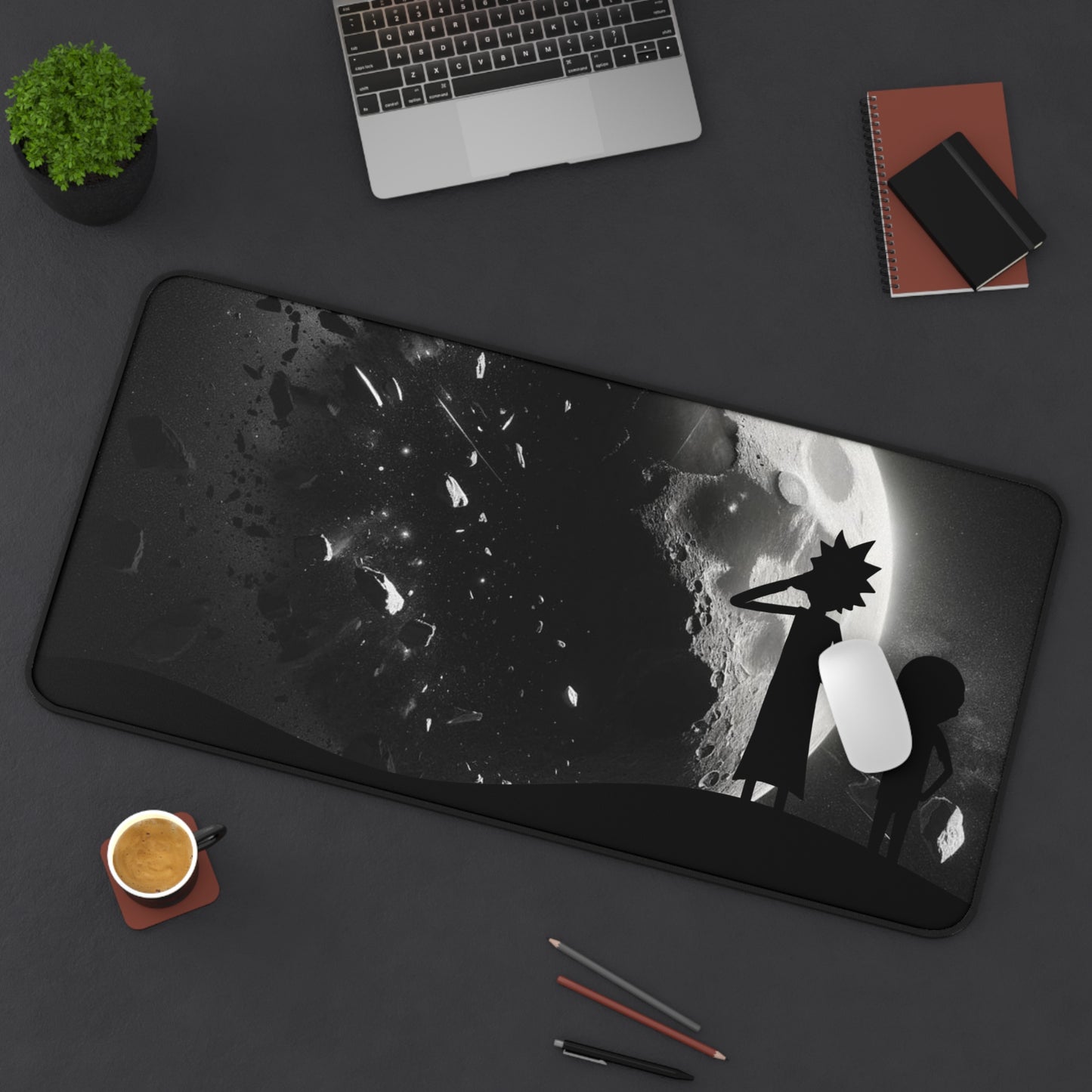 Rick and Morty Cosmic Cataclysm Adventure - Desk Mat