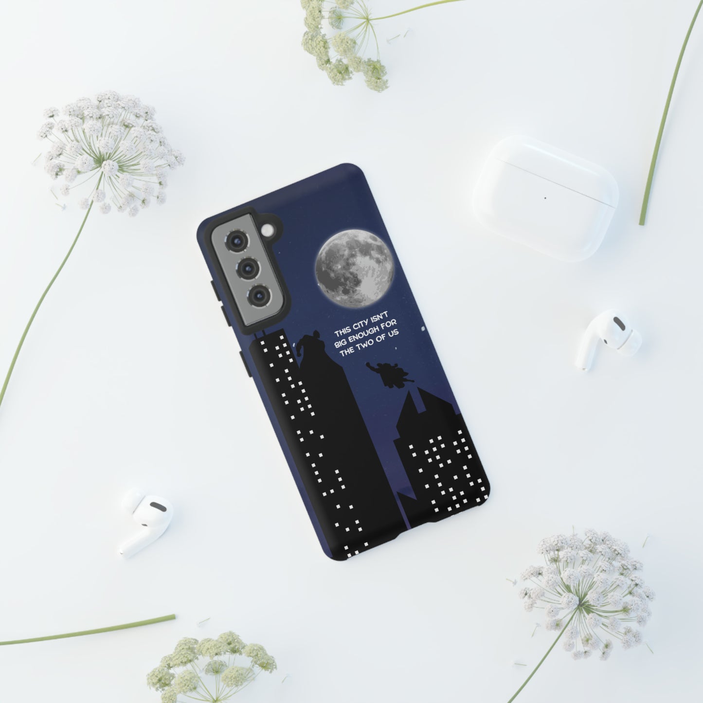 Moonlit Showdown - Cell Phone Case