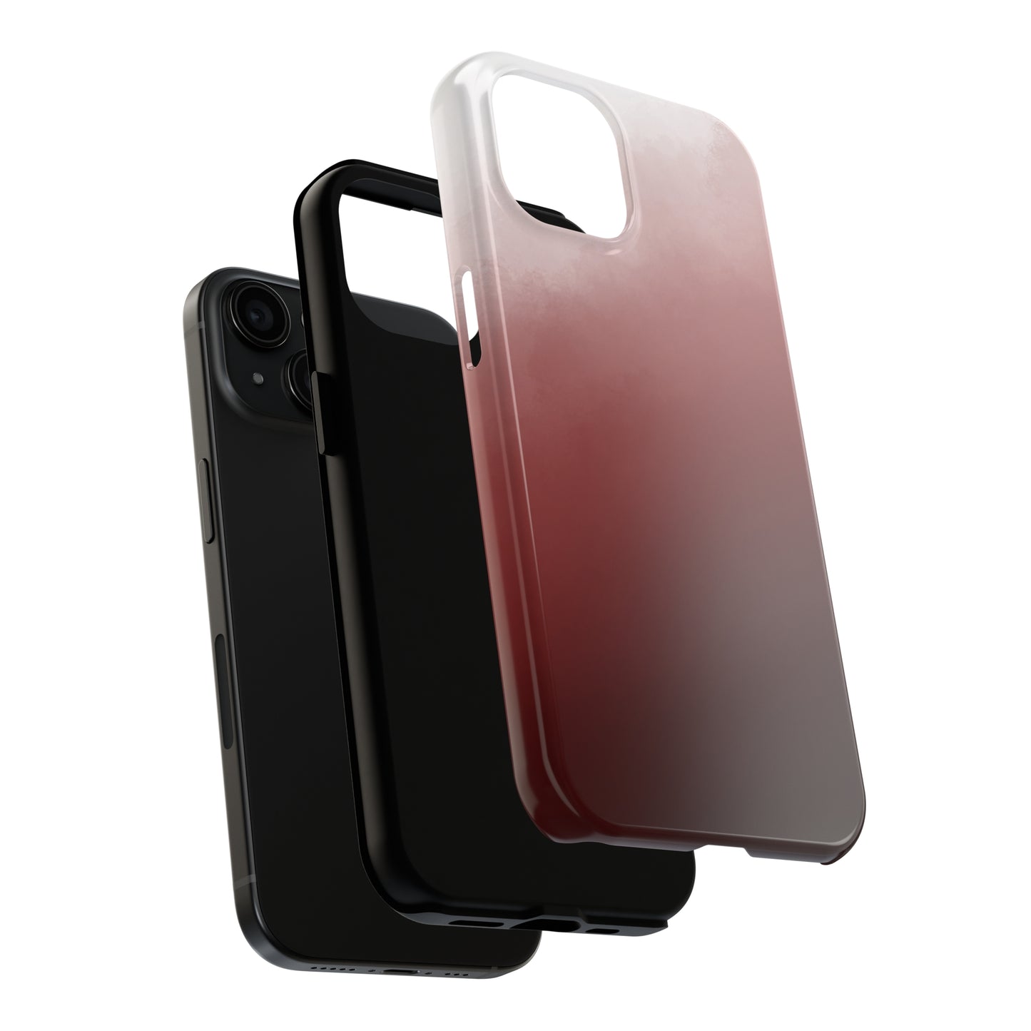 Crimson Fade - iPhone Case