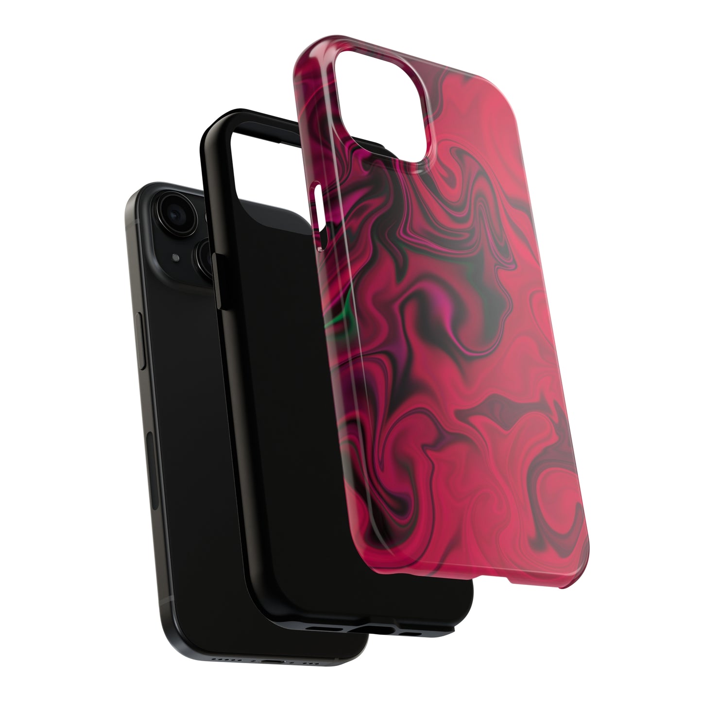 Vivid Whirls - iPhone Case
