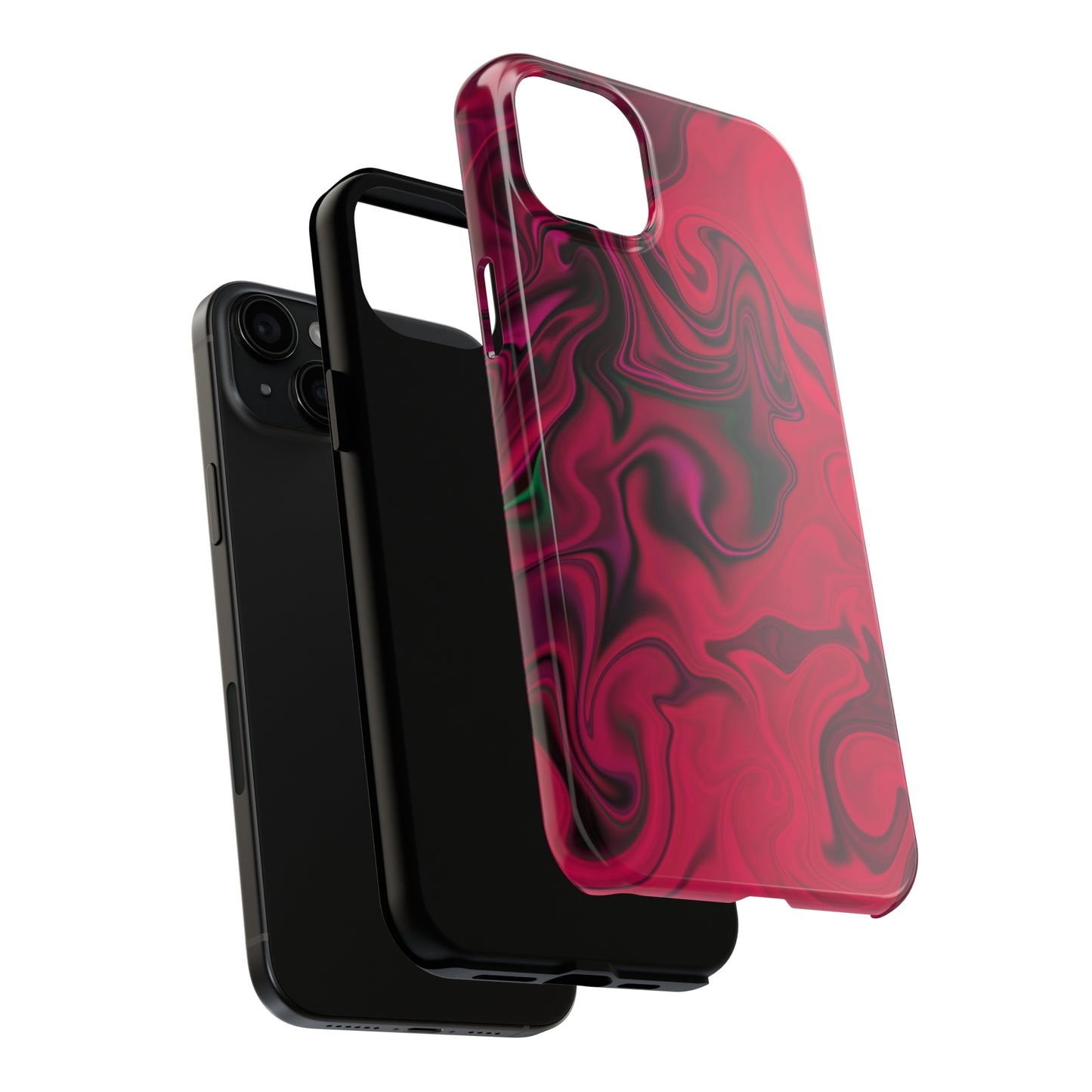 Vivid Whirls - iPhone Case