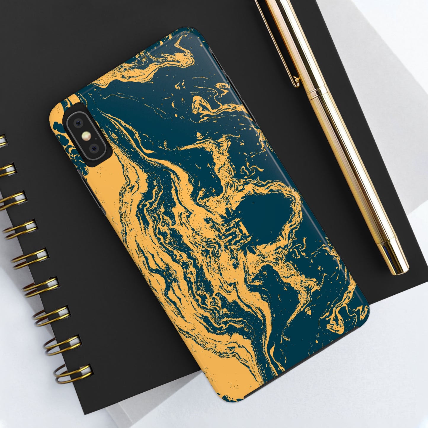 Oceanic Whirls - iPhone Case