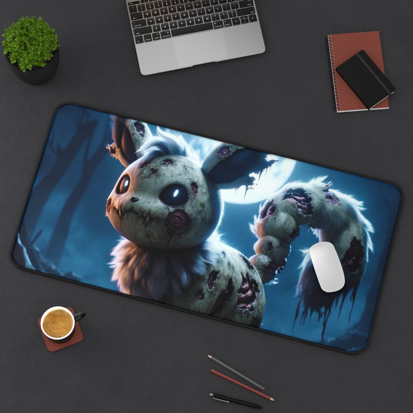 Zombie Pika Mashup - Desk Mat