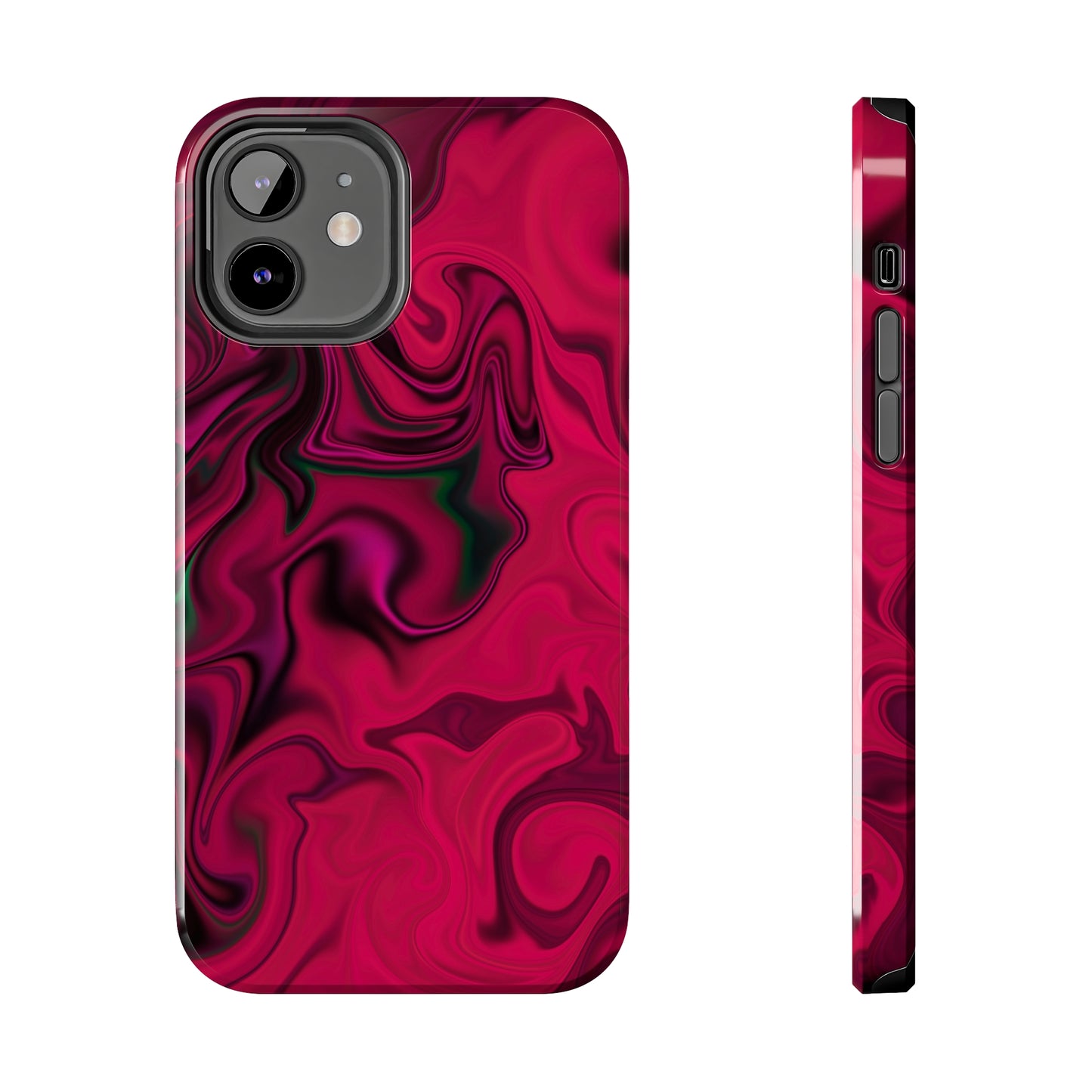 Vivid Whirls - iPhone Case