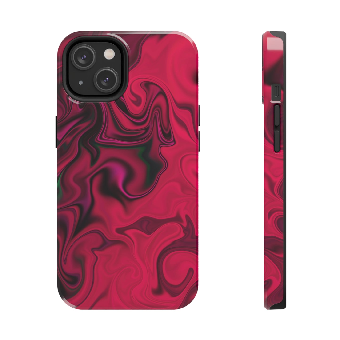 Vivid Whirls - iPhone Case