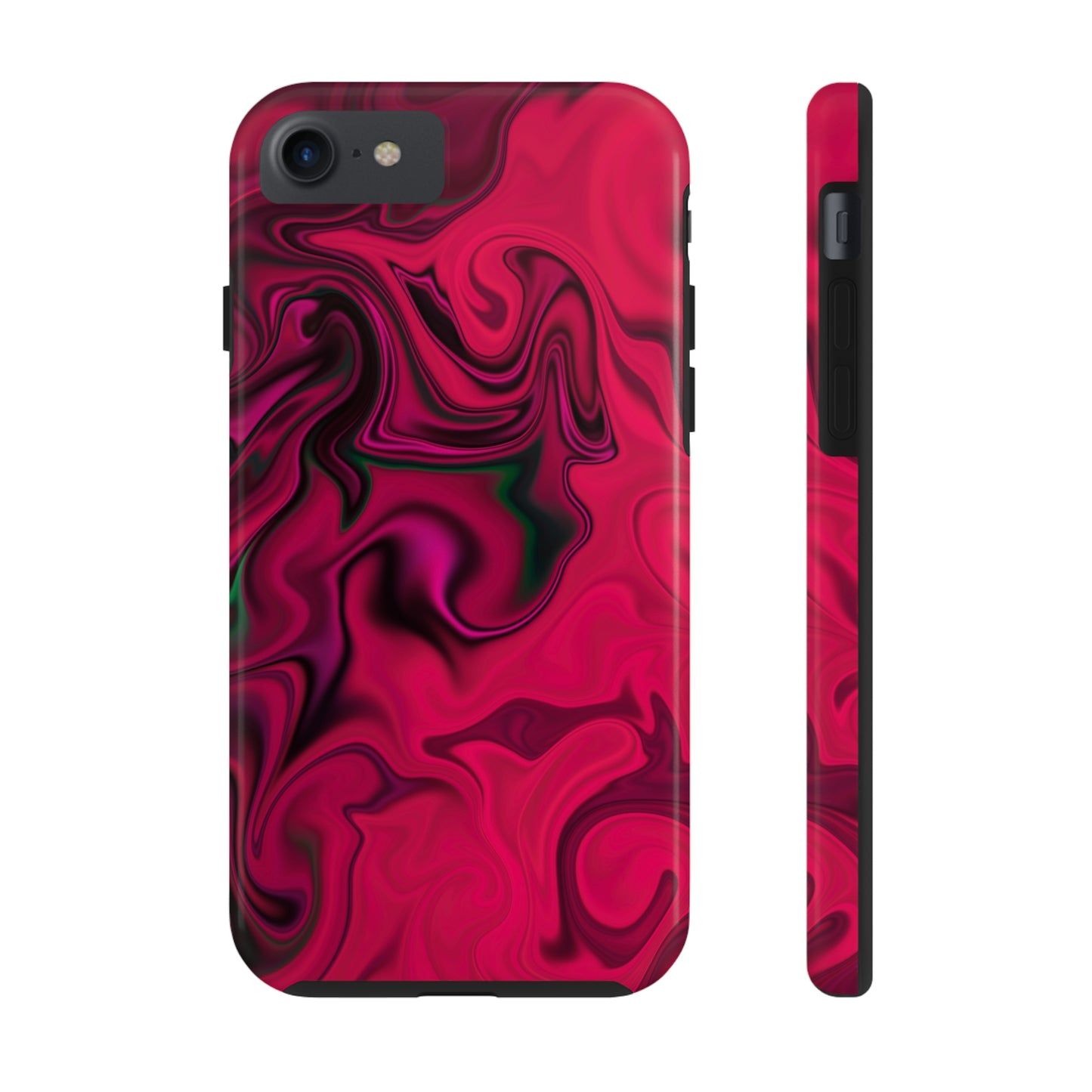 Vivid Whirls - iPhone Case