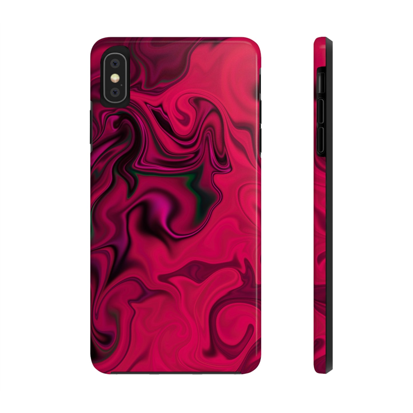 Vivid Whirls - iPhone Case