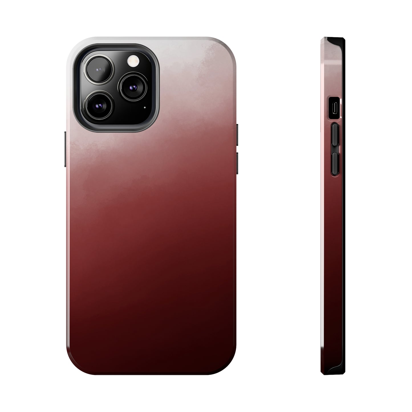 Crimson Fade - iPhone Case