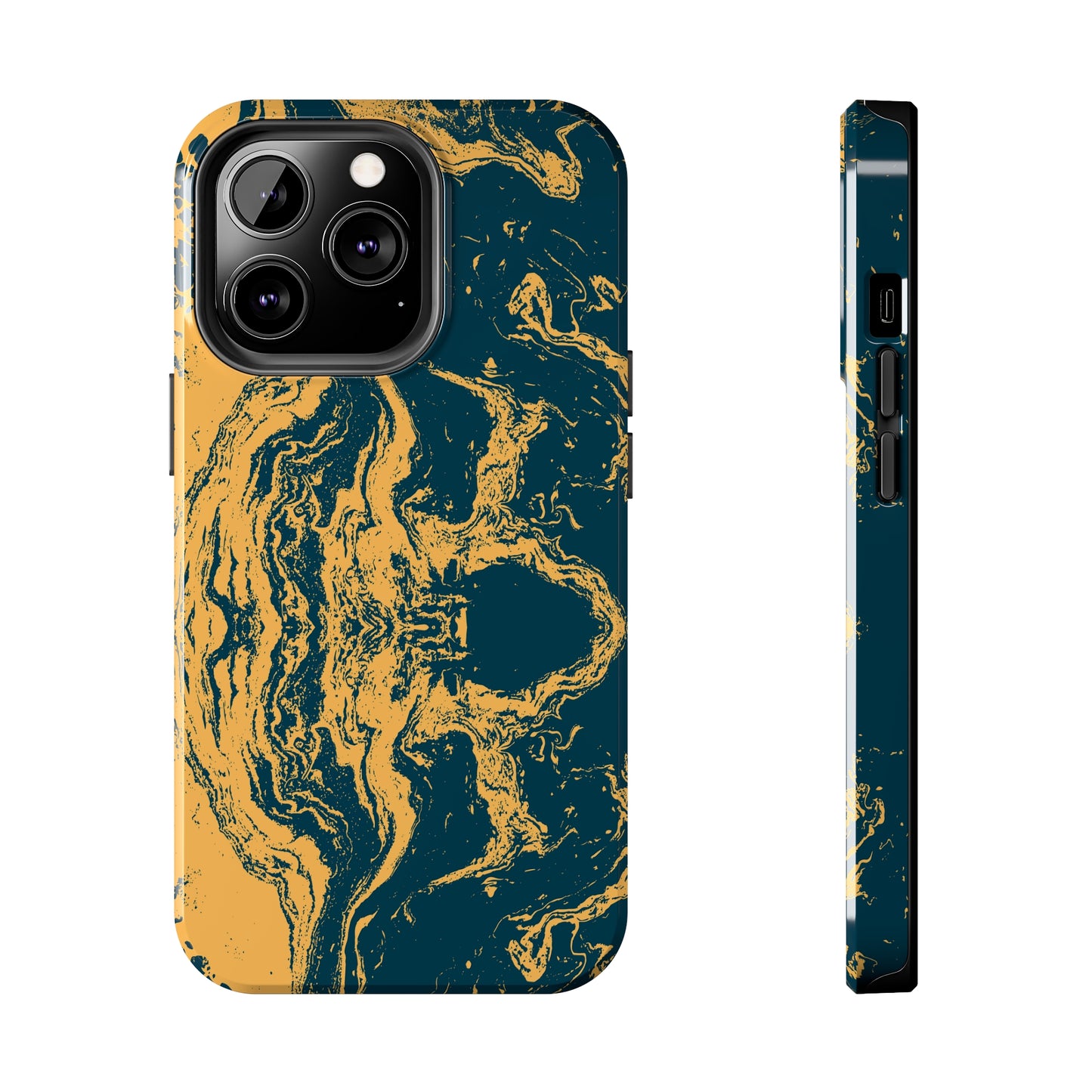 Oceanic Whirls - iPhone Case