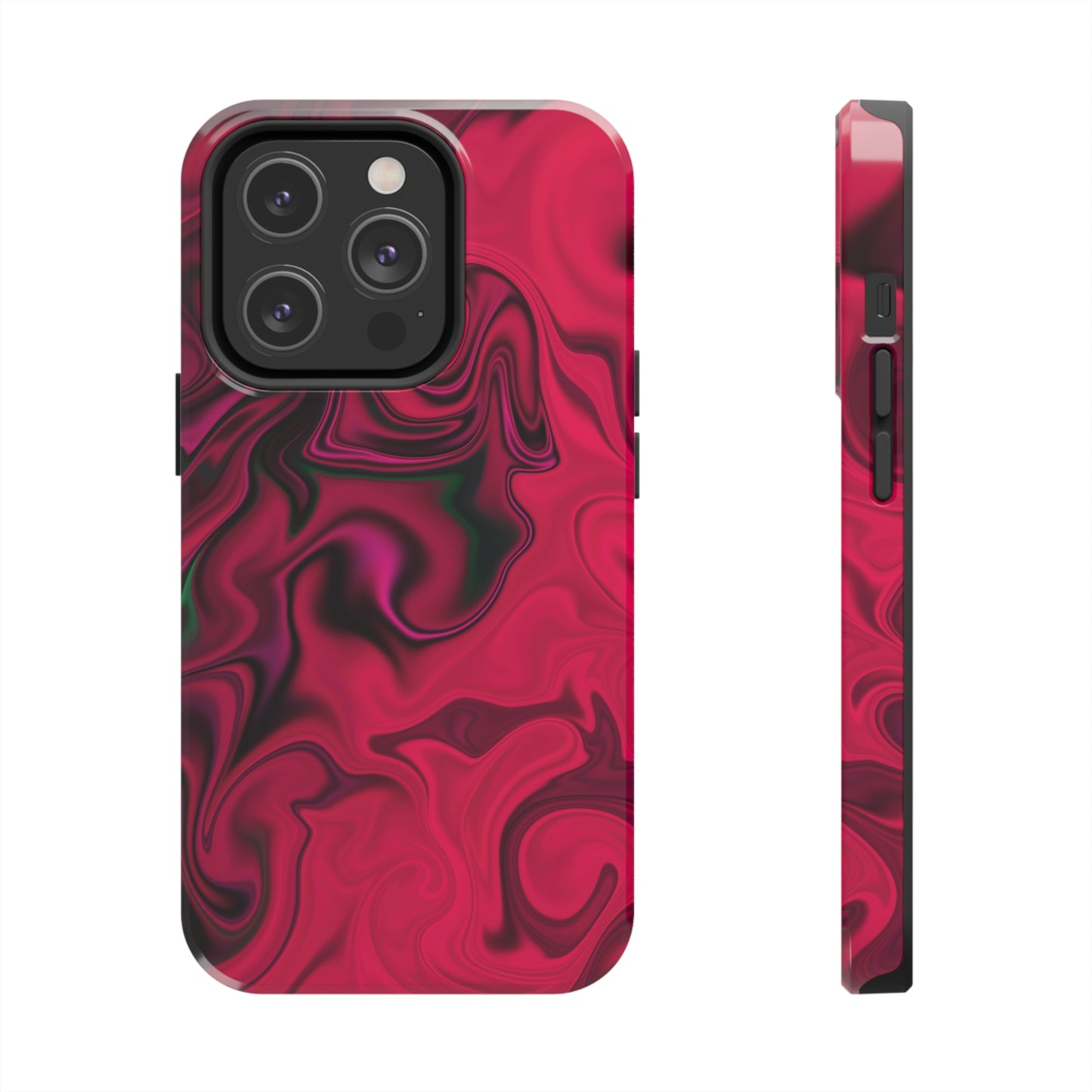 Vivid Whirls - iPhone Case