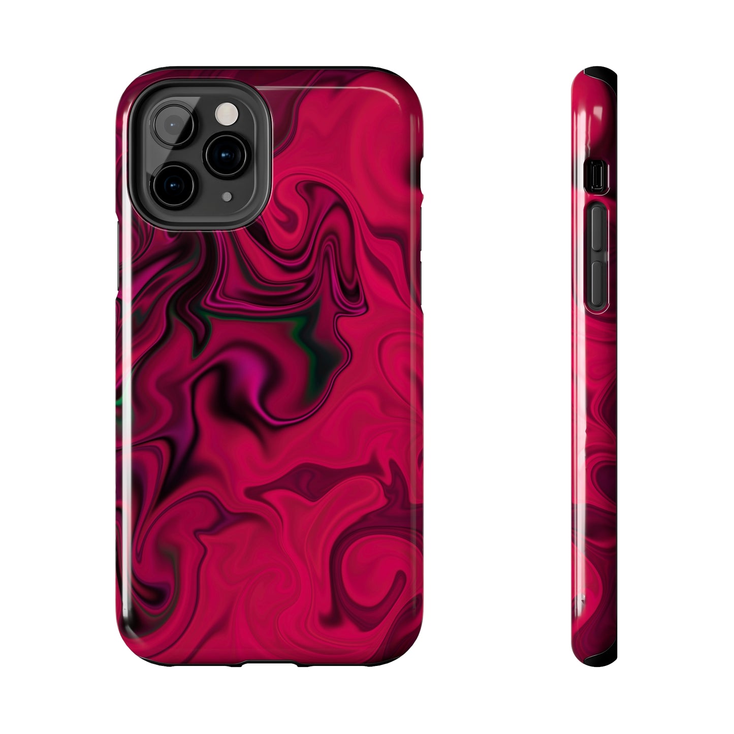 Vivid Whirls - iPhone Case