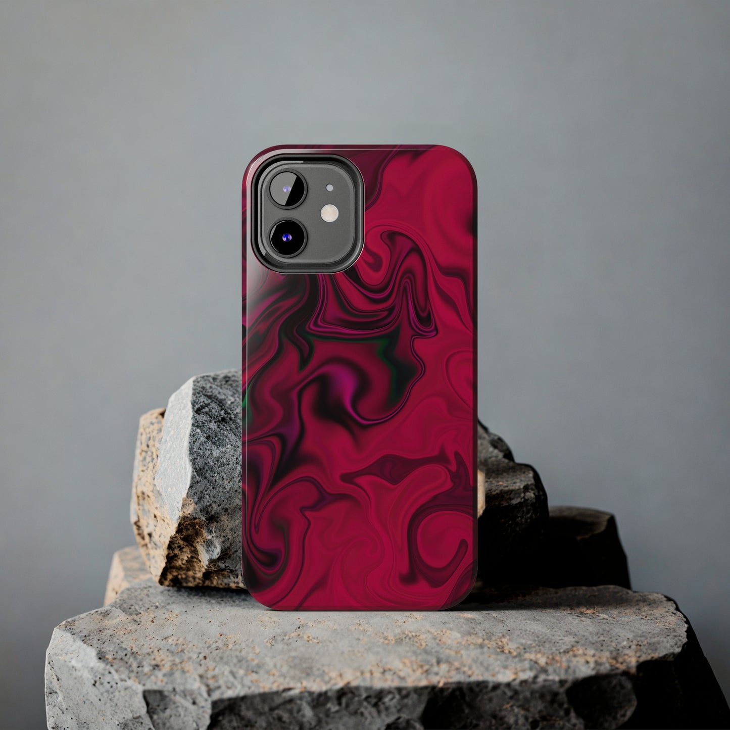 Vivid Whirls - iPhone Case
