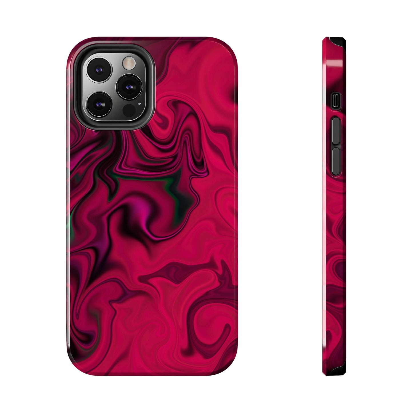 Vivid Whirls - iPhone Case